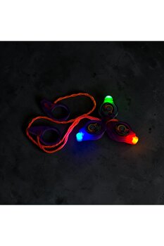 Zey-Al LED Işıklı Fırfır Oyuncak–Çek Bırak Dönen Renkli Işıklı Oyuncak | Klasik Nostaljik Çocuk Oyuncağı