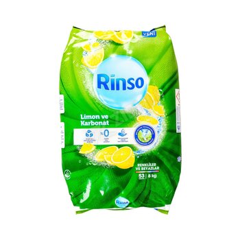 2 Adet Rinso Toz Limon Karbonat 8 Kg