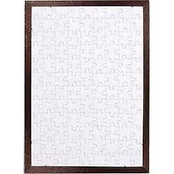 Sar Puzzle 500 Parça Puzzle İçin Kahverengi Çerçeve - Kahverengi