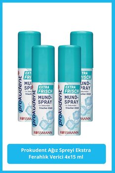 prokudent Ağız Spreyi Ekstra Ferahlık Verici 4x15 ml