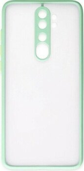 Xiaomi Redmi Note 8 Pro Kılıf Montreal Silikon Kapak - Turkuaz - 12477-5881 - Çok Renkli