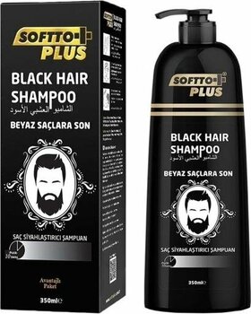 Softto Plus Şampuan Black Hair Shampoo Siyahlaştırıcı 2 Adet