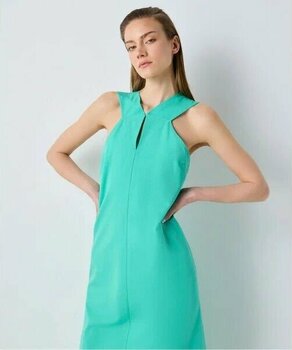 İpekyol Rahat Kesim Cutout Yeşil Midi 40 Elbise