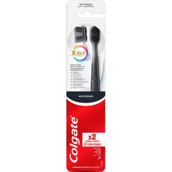Colgate Total Black Whitening Restore Diş Fırçası 1+1 5 Adet