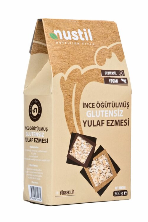 Nustil Glutensiz Ince Öğütülmüş Yulaf Ezmesi 300 gr