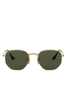 Ray-Ban Hexagonal RB3548N Kare Altın Erkek Güneş Gözlüğü Bedensiz 573187