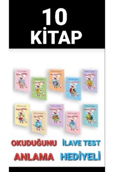 yuka yayıncılık 2 Sınıf HİKAYE OKUMA SAATİ 10 KİTAP hikaye seti her biri 48 sayfa