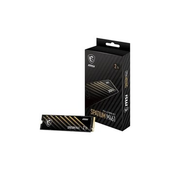 Msı Spatium M461 Pcı-Express 4.0 2 Tb M.2 Ssd