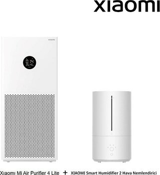 Xiaomi Smart Air Purifier 4 Lite Akıllı Hava Temizleyici ve Hava Nemlendirici - 43 M2 Etkili (Led Ekran) - Beyaz