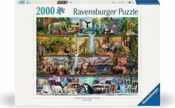 Ravensburger Wild Animals 2000 Parça 166527 Puzzle