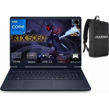 Dell Alienware 16 Aurora Intel Core 7-240H AC16250-C716156W-06 32GB 2tb RTX5060 8gb W11HOME 16 Inç 2k Wqxga 120Hz Wva Gaming Laptop - 2 TB - 40 GB