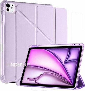 Apple iPad Pro 11 1. Nesil Kılıf Kalem Bölmeli Trifolding Case A1980 A2013 A1934 A1979 - iP Pro 11 1. Nesil - Lila