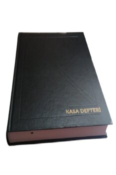 Gürpaş Siyah Kasa Defteri 20x28 368 Yaprak Cilt Bezli 1 Adet