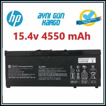 Hp Omen 15-Ce072tx Batarya Pil Orjinal