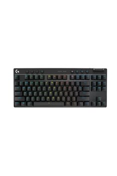 logitechG Pro X TKL LIGHTSPEED Tactile Switch Rgb Kablosuz Ingilizce Mekanik Gaming Klavye, Siyah