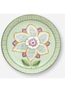 Pip StudioLily & Lotus Yeşil Porselen Çay Tabağı 9 cm