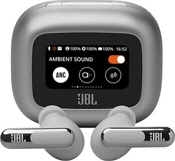 JBL Live Beam 3 ANC TWS Gümüş Kulak İçi Bluetooth Kulaklık
