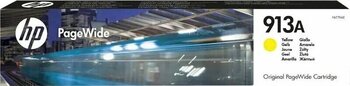 HP 913A Sarı ~3000 Sayfa Uyumlu: HP PageWide Serisi F6T79AE Mürekkep Kartuşu