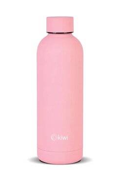 Kiwi 500 Ml Çift Katmanlı Paslanmaz Çelik Termos - Pembe - Kt8689
