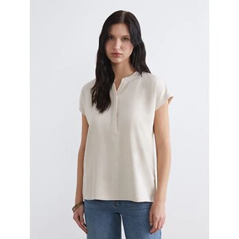 LC WAIKIKI Kaçık Yaka Dokulu Bluz