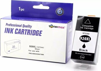 HP 920XL CD975A Siyah 1200 Sayfa Uyumlu HP Officejet 6000/6500/6500A/7000/7500A Kartuş