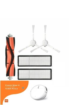 ROBOKİT Xiaomi Vacuum Mop 2c Robot Süpürge Uyumlu Set