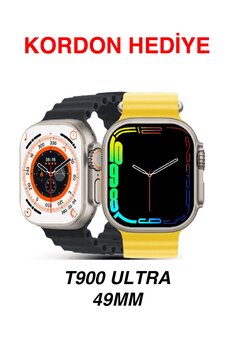 GoMarkt Watch 8 T900 Ultra 49 Mm 2.09 Inç Akıllı Saat Ios Android Uyumlu Türkçe Menü