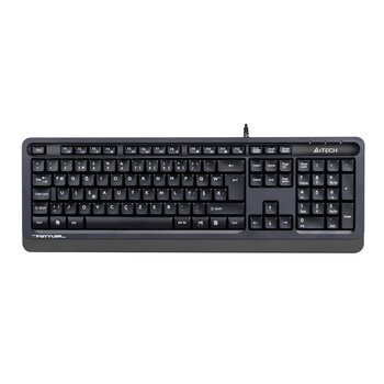 A4 TECH Multimedya Kablolu USB F Klavye – Gri (FK10)