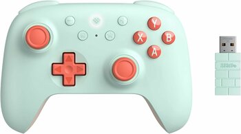 8BitDo Ultimate 2C Wireless Controller for Windows PC and Android, with 1000 Hz Polling Rate, Hall Effect Joysticks and Triggers, and Remappable L4/R4 Bumpers (Mint)
