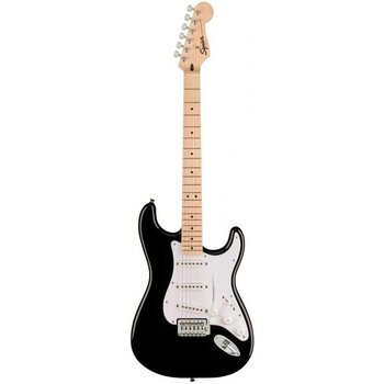 Squier Sonic Stratocaster Akçaağaç Klavye Siyah Elektro Gitar