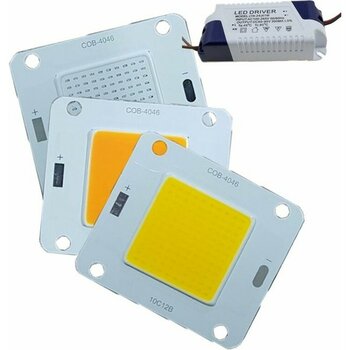 Dora Led 50W Cob LED Projektör Ledi Driver Dahil 50 Watt Cob LED Beyaz