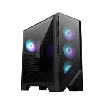 Msi Mag Forge 320r Airflow Temperli Cam 4x120mm Argb Fan Atx Bilgisayar Kasası