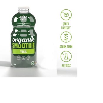 Elite Organik Smoothie Yeşil 946 Ml