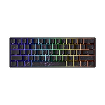 Akko MonsGeek Fun60 Ultra Shine-Through Black Hall Effect Manyetik Switch Kablosuz Hotswap Mekanik Gaming Klavye