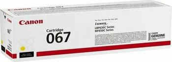 Canon CRG-067 / I-Sensys MF-657CDW Orjinal Sarı Toner