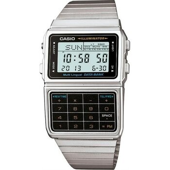 Casio DBC-611-1DF Unisex Kol Saati Alüminyum Kasa 3 ATM Suya Dayanıklı Kronometre ve Alarm