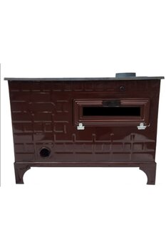 ÖZSAL Kovalı Kuzine Soba Odun-kömür Sobası Uyuyan Soba