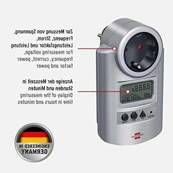 Hakay Enerji Ölçüm Cihazı, Gerilim ve Akım Ölçer, Priz Tipi