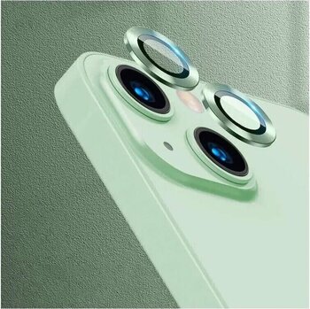 Yeşil (Deep Green) Apple iPhone 13 ve 13 Mini Uyumlu Kamera Lens Koruyucu Cam