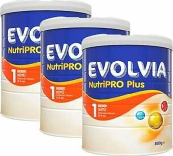 Evolvia Nutripro Plus 1 Bebek Maması 800 Gr X 3 Adet