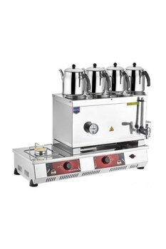 Remta Tüplü Elektrikli Çay Kazanı 4 Demlik 58 Lt Ce Belgeli