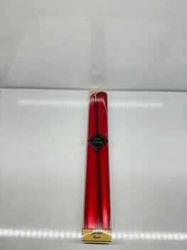 Gül Mum 2 Lİ KIRMIZI SEDEFLİ ŞAMDAN MUM 25 CM