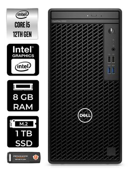 DELL OPTİPLEX 3000MT i5 12500 8GB RAM 1TB SSD FDOS N010O3000MTAC MASAÜSTÜ PC & PER4 BELLEK