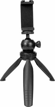 Ayex Pocket M2t Mini Masaüstü Tripod + Telefon Tutucu 19cm Yükseklik Ayarı, 2,5kg Taşıma Kapasitesi, 360 Döner Kafa -