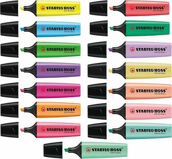 Stabilo Boss Pastel + Neon  Tüm Renkler 15'li Set