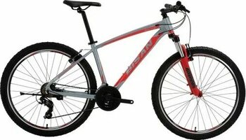 Bisan Mtx 7100 Gri - Kırmızı Dağ Bisikleti