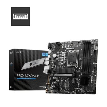 Msı Pro B760m-P Ddr5 6800Mhz(Oc) M.2 M.2 Hdmı Matx 1700P