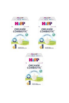 Hipp Organik Combiotic Bebek Sütü 1 Numara 800 gr 3 Adet