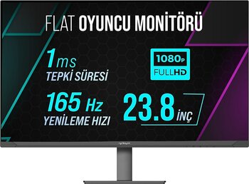 Warp WRP24-165-B 23.8" 1 ms Full HD Oyuncu Monitörü