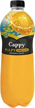 Cappy Pulpy Portakal Parçacıklı Meyve Suyu (1 L) X4 Adet